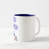 2 Couleurs Tasse d'Ativan (Devant droit)