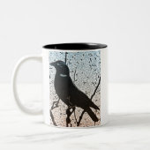 2 Couleurs Tasse d'aube de choucas (Gauche)