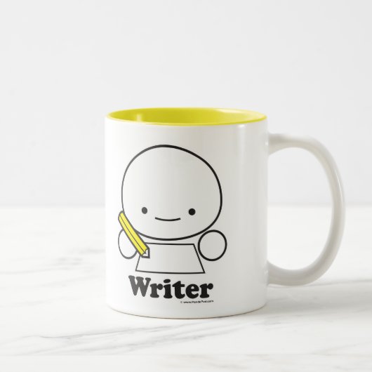 2 Couleurs Tasse d'auteur (plus de styles) (Droit)