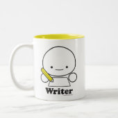 2 Couleurs Tasse d'auteur (plus de styles) (Gauche)