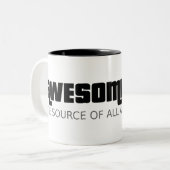 2 Couleurs Tasse d'Awesomesource (Devant gauche)