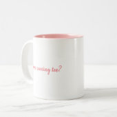 2 Couleurs Tasse d'AYCT (rose) (Devant gauche)