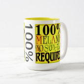 2 Couleurs TASSE de 100% (Devant droit)