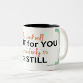 2 Couleurs Tasse de 14h14 d'exode (Devant droit)