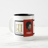 2 Couleurs Tasse de 1962 salut Telepal (rouge) (Devant gauche)