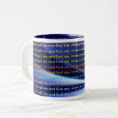 2 COULEURS TASSE DE 29:13 DE JÉRÉMIE (Devant gauche)