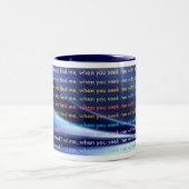2 COULEURS TASSE DE 29:13 DE JÉRÉMIE (Centre)