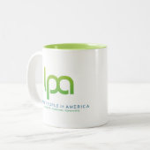 2 Couleurs Tasse de 2-Ton de LPA (Devant gauche)