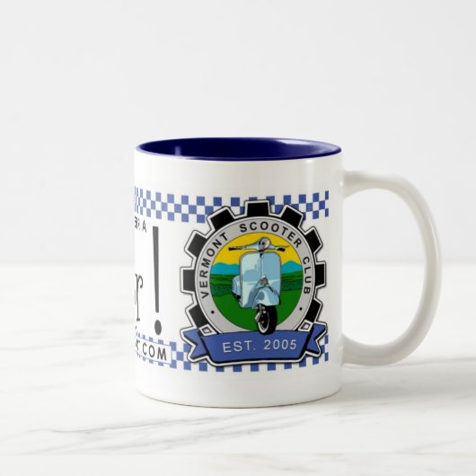 2 Couleurs Tasse de 2-Ton de VTSC (Droit)