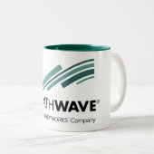 2 Couleurs Tasse de 2-Ton de WealthWave | (Devant droit)
