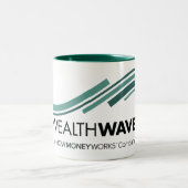 2 Couleurs Tasse de 2-Ton de WealthWave | (Centre)