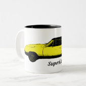 2 Couleurs Tasse de 70 Superbird (Devant gauche)