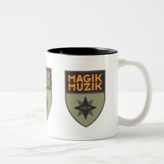 2 Couleurs Tasse de "armée" de Magik Muzik (Droit)