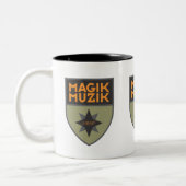 2 Couleurs Tasse de "armée" de Magik Muzik (Gauche)