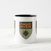 2 Couleurs Tasse de "armée" de Magik Muzik (Centre)