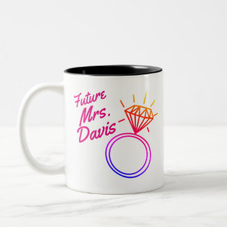 2 Couleurs Tasse de Bachelorette