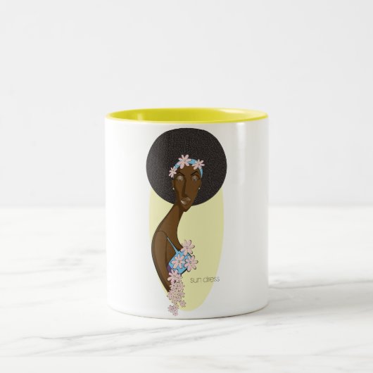 2 COULEURS TASSE DE BAIN DE SOLEIL (Centre)