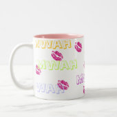 2 Couleurs Tasse de baiser (Mwah) (Gauche)