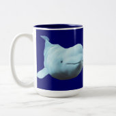 2 COULEURS TASSE DE BALEINE DE BELUGA (Gauche)