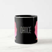 2 Couleurs Tasse de ballerine de danse (Centre)
