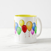 2 Couleurs Tasse de ballons (Devant droit)