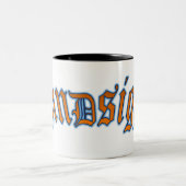 2 Couleurs Tasse de bande de rétrospection (Centre)