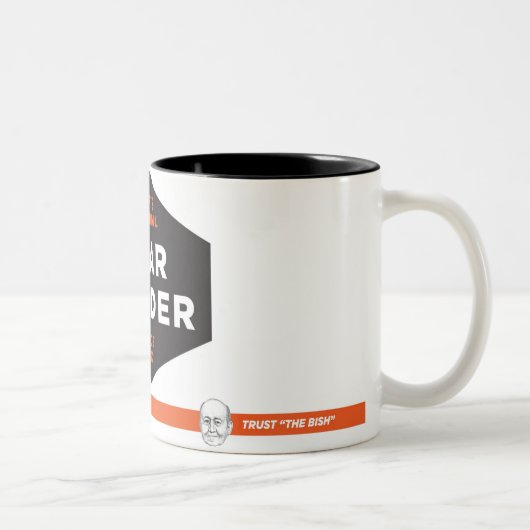 2 Couleurs Tasse de bannière de raccomodeur de larme - (Droit)