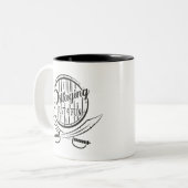 2 Couleurs Tasse de "baril" de PJ4f (Devant gauche)