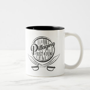 2 Couleurs Tasse de "baril" de PJ4f