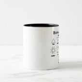 2 Couleurs Tasse de base d'alchimie (Centre)