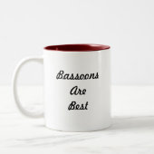 2 Couleurs Tasse de basson (Gauche)