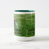 2 Couleurs Tasse de beagle (Centre)