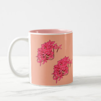 2 Couleurs Tasse de beauté Red Bloom - Où chaque gorgée est u