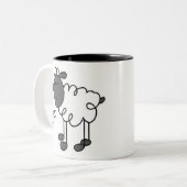 2 Couleurs Tasse de bêlement de moutons (Devant gauche)
