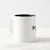 2 Couleurs Tasse de Benchwarmer (Devant gauche)