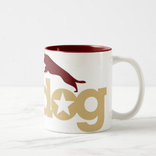 2 Couleurs Tasse de berger allemand