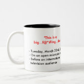 2 Couleurs Tasse de BFD… (Gauche)
