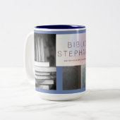 2 Couleurs Tasse de Biblio Stephanie (Devant gauche)