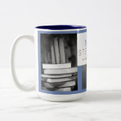 2 Couleurs Tasse de Biblio Stephanie (Gauche)