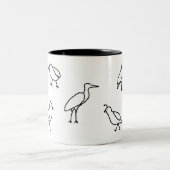 2 Couleurs Tasse de birdie (Centre)