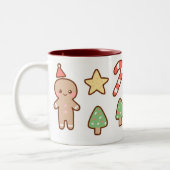 2 Couleurs Tasse de biscuits de Noël (Gauche)