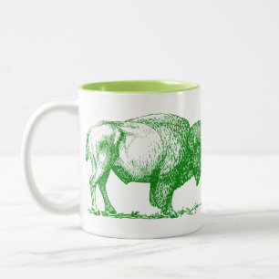 2 Couleurs Tasse de bison