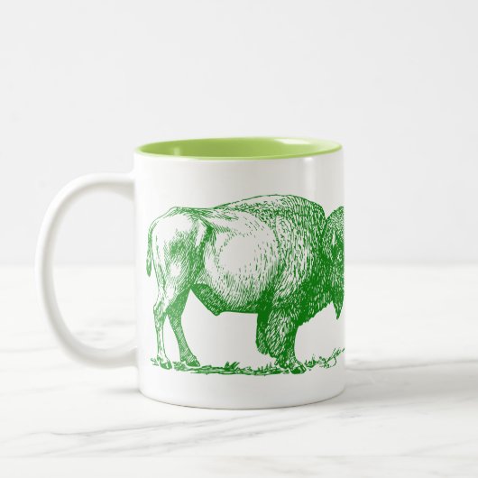 2 Couleurs Tasse de bison (Gauche)