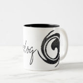 2 Couleurs Tasse de Blackdog (Devant droit)