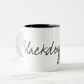 2 Couleurs Tasse de Blackdog (Devant gauche)
