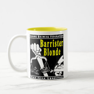 2 Couleurs Tasse de blonde d'avocat de GBF