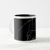 2 Couleurs Tasse de Bloodwire [noir] (Devant gauche)