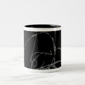 2 Couleurs Tasse de Bloodwire [noir] (Centre)
