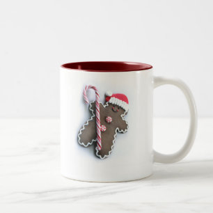 2 Couleurs Tasse de bonhomme en pain d'épice