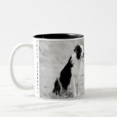 2 Couleurs Tasse de border collie (Gauche)